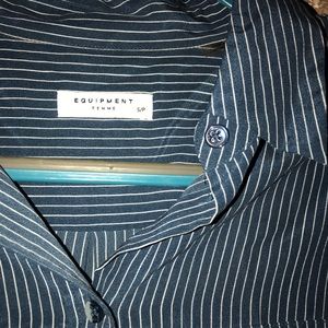 Equipment silk button down shirt